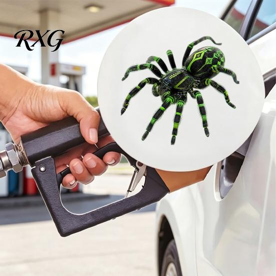 Halloween Car Sticker Spider Decorative for Car, Broken Hole Effect Dog Cat Holiday Decoration Decal Owl Self-Adhesive Sticker, Waterproof Removable