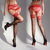 Aurora Dot Suspender Stockings Women's Over Knee Long Tube Lace Socks Pure Sexy Oily Lace Integrated Suspender Socks d