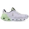 On Cloudflyer Abrasion Resistant Breathable Low Top Running Shoes Women's White Green 21.99031