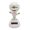 Hot Selling Halloween Solar Creative Swinging Head Doll Car Ornaments Cartoon Ornaments Gifts for Children
