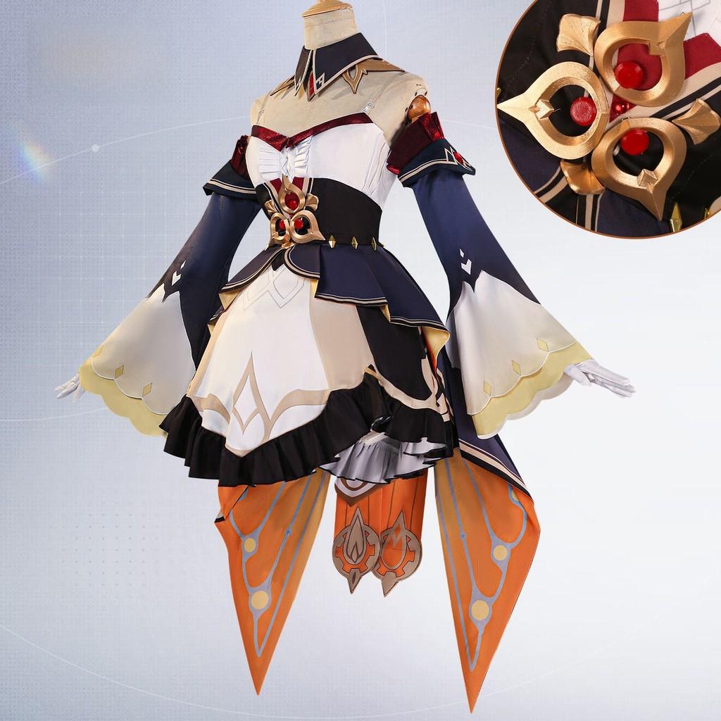 Genshin Impact Cosplay Costume With Accessories For Anime Role Play