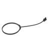 Fuel Cap Retaining Strap 2 Parts Fuel Tank Cap Line Wire Tether Ring Replacement For Jaguar XF 2008 To 2015