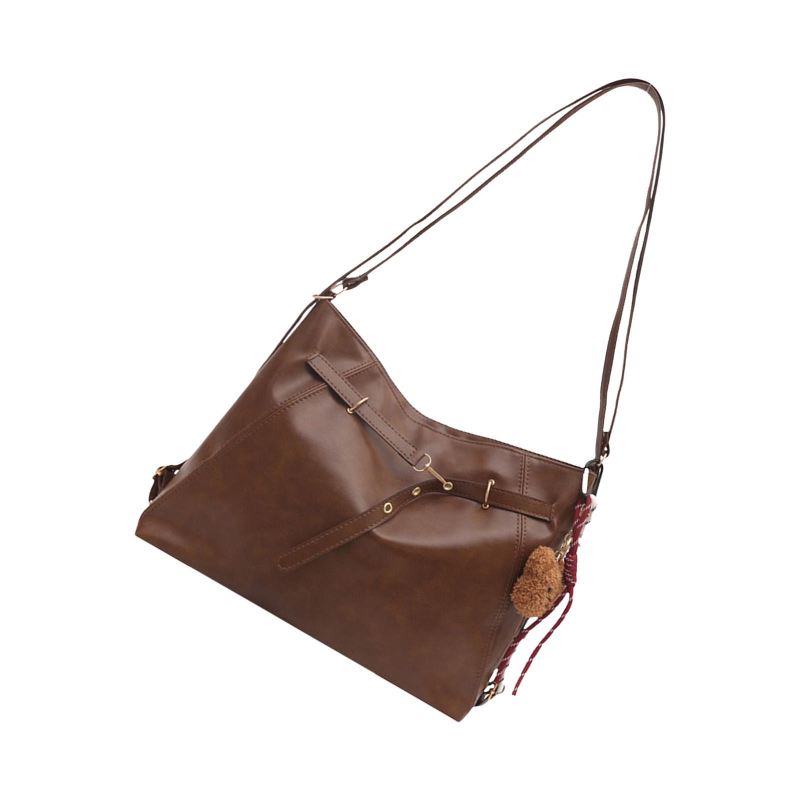 Women s Leather Handbag Crossbody Bag Casual Multifunctional Shoulder Bag Large for Work/ School/ Shopper Casual Daily 3