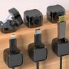 Cable Clips Organiser Cord Fixations Wire Arrangement Box Guiding Line Magnetic Clamp Adjustable Under-desk Clip Fixing. Storage