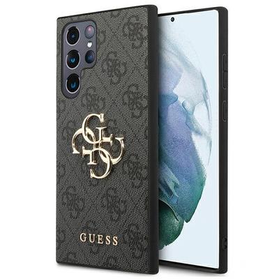 Hülle für Samsung Galaxy S22 Ultra Guess Hardcase 4G Grau