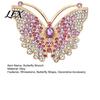 Jackets Butterfly Pin Rhinestone Brooch for Women, Vintage Insect Lapel Pin, Women Decorative Accessory Clothes Scarf Shawl Dress Bag Clothing