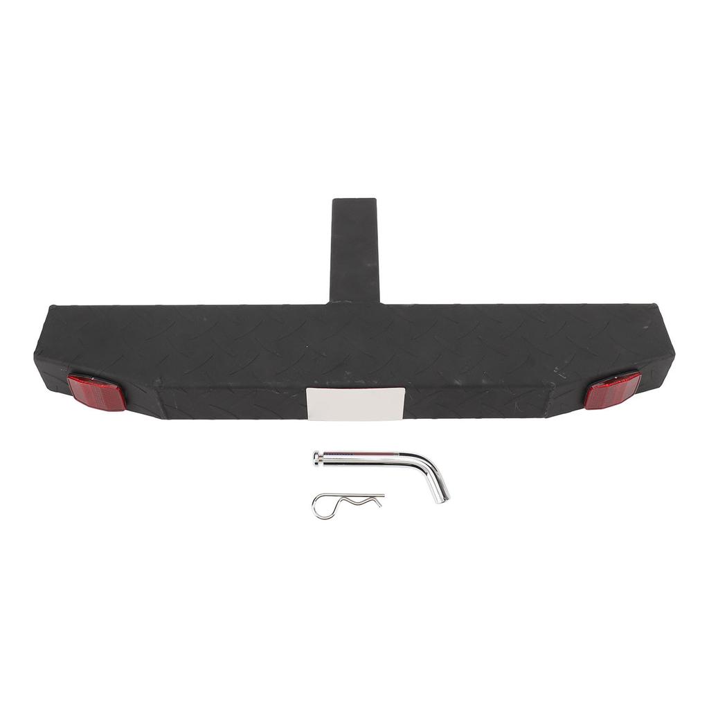 Hitch Step 600lbs Maximum Load 2in Receiver Hitch Step with 5 8in Pin Reflective Stripe for Car SUV Pickup Truck RV