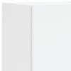 7 Piece TV Wall Unit with RGB LED Lights White