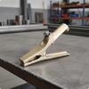 500A Fusing Ground Clamp | Screw Terminal Connection, with Wide Jaw