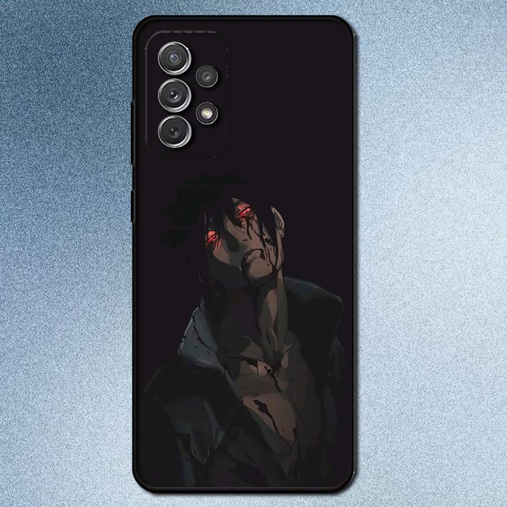 

Anime U-Uchihas S-Sasuke Phone Case For Samsung S25,S24,S21,S22,S23,S30,Ultra,S20,Plus,Fe,Lite,Note,10,9,5G Black Cover Samsung S20plus5G