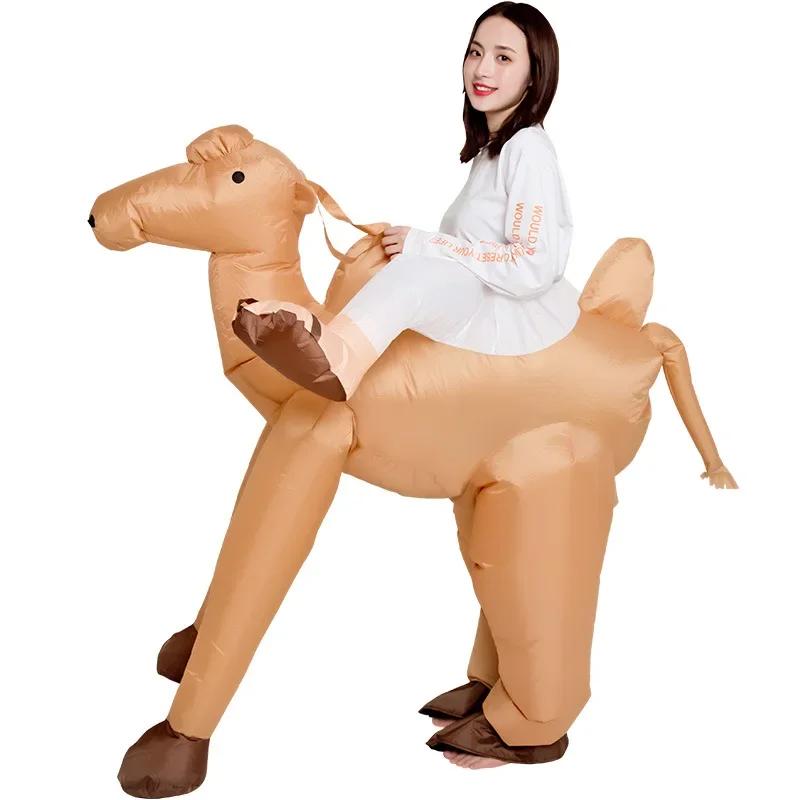 New Simbok Camel Inflatable Costume Pants Adult Funny Cartoon Mannequin Clothing Walking Animal Rides Atmosphere P ly99