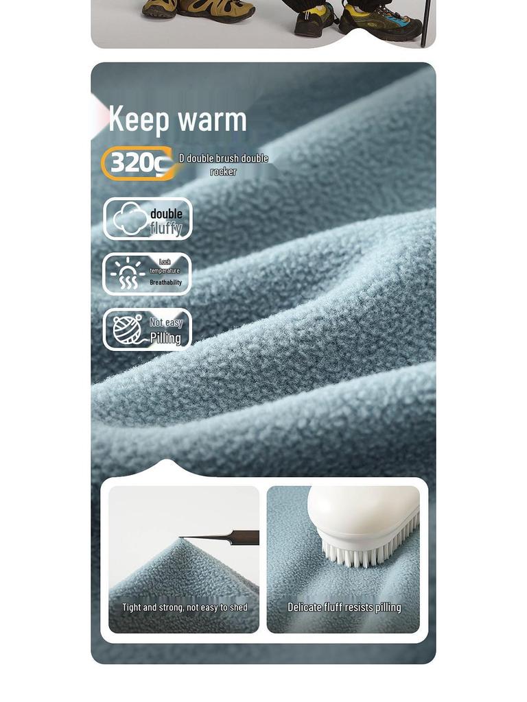 Märchenhafte Erinnerung Winter 2025 Dickes Polarfleece Kapuzensweatshirt für große Jungen