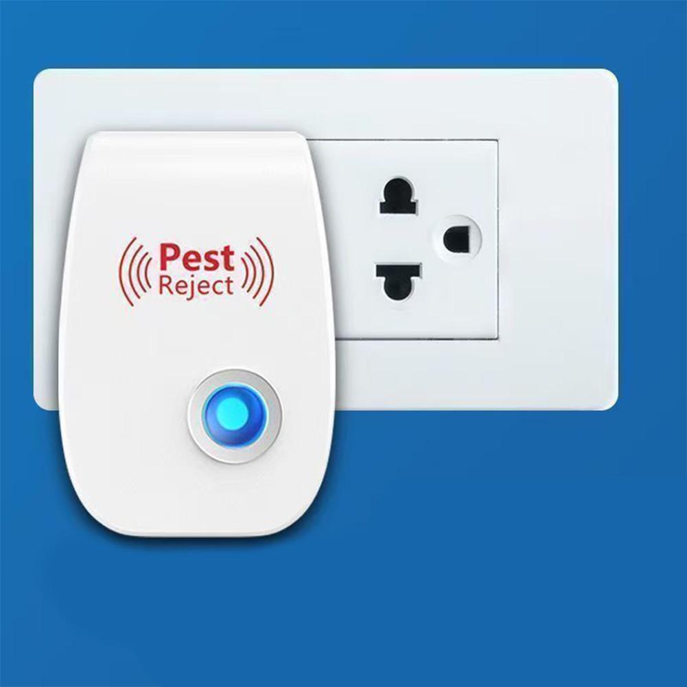 6Pcs Ultrasonic Pest Repeller Insect Bug Repeller Long Range Pest Control Device Multi-Function for Roach Rodent Mouse Bugs