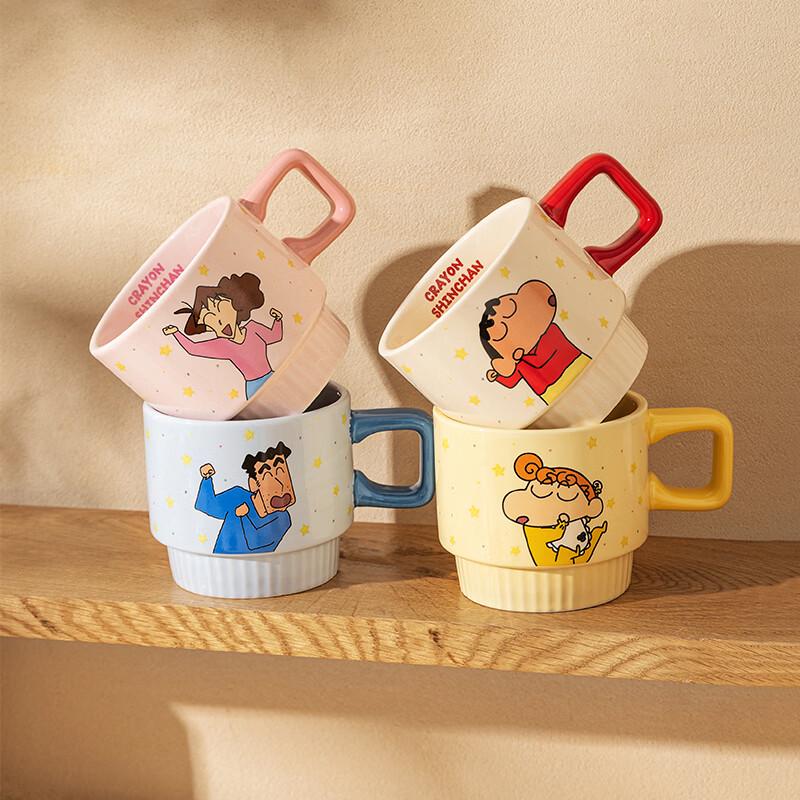 Crayon Shin-chan Family Ceramic Mugs