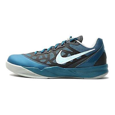 Zoom Attero 2 Kulatá špička Šněrovací Protiskluzové Odolné Nízké Basketbalové Boty Pánské tenisky Modré 631646-301