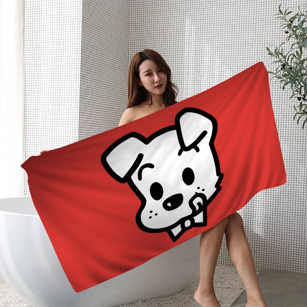Cartoon O-osamu Good Microfiber Blanket Quick Drying Beach Towels Oversized Printing Super Absorbent Pool Towel Blanket