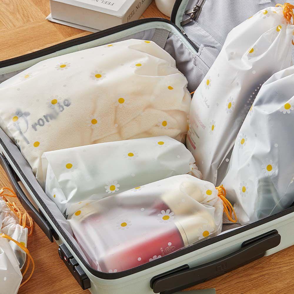 Cosmetic Bag With Drawstring Makeup Case Eco Friendly Storage Bag Handbag Toiletry Bag Organizer