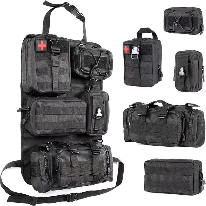 DCLOUD Car Back Seat Tactical Storage Bag