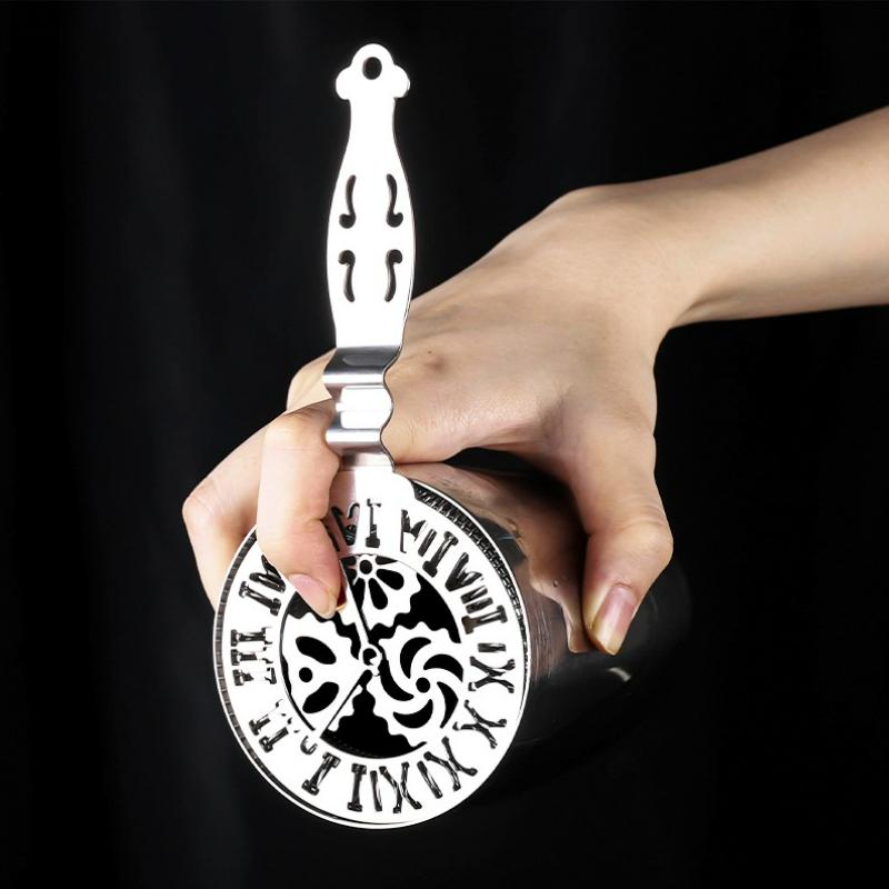 Bar Strainer Stainless Steel Strainer Skull And Mechanical Watch Bar Strainer Sprung Creative Bar Deluxe Strainer Bar Tools