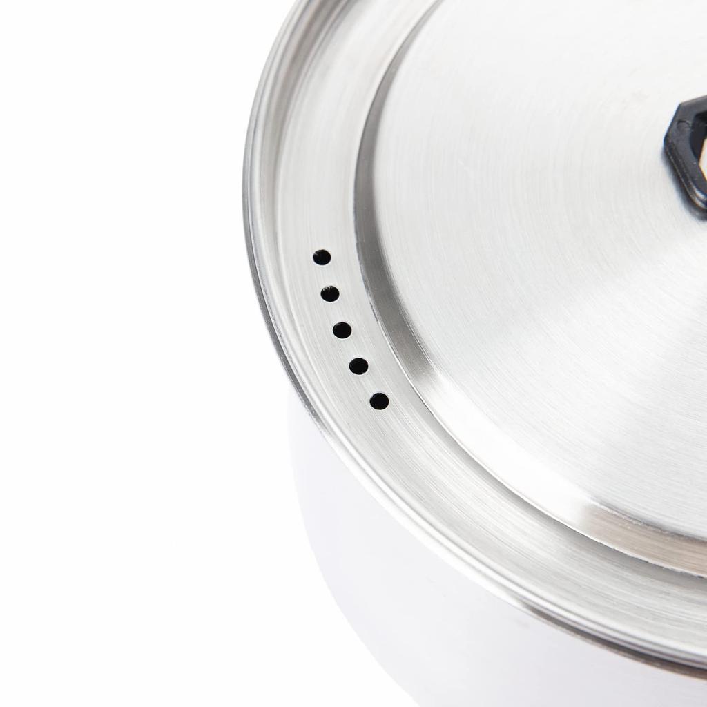 Fire-Maple ANTARCTI Stainless Steel Pot, 1.5L, 3-Year Warranty, Suitable for Open Fires and Direct Flames [Official Japanese Product]