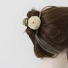 Rose Fairy Hair Clip: Medium Summer Shark Clip for Elegant Hair Styling
