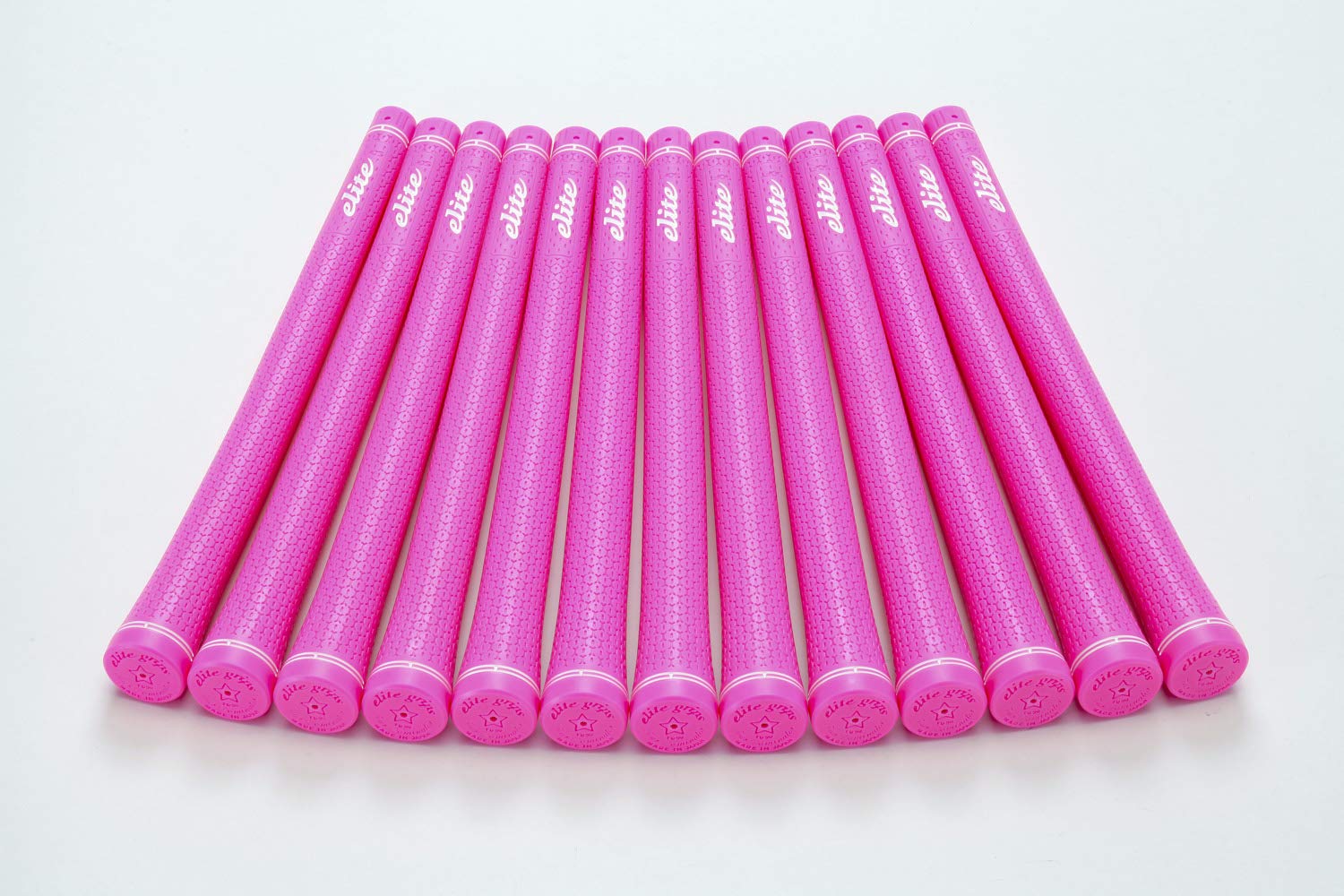 

elitegrips Гольф Грипсы TD50 SOFT набор Насыщенно-розовый с линией сзади 13 штук