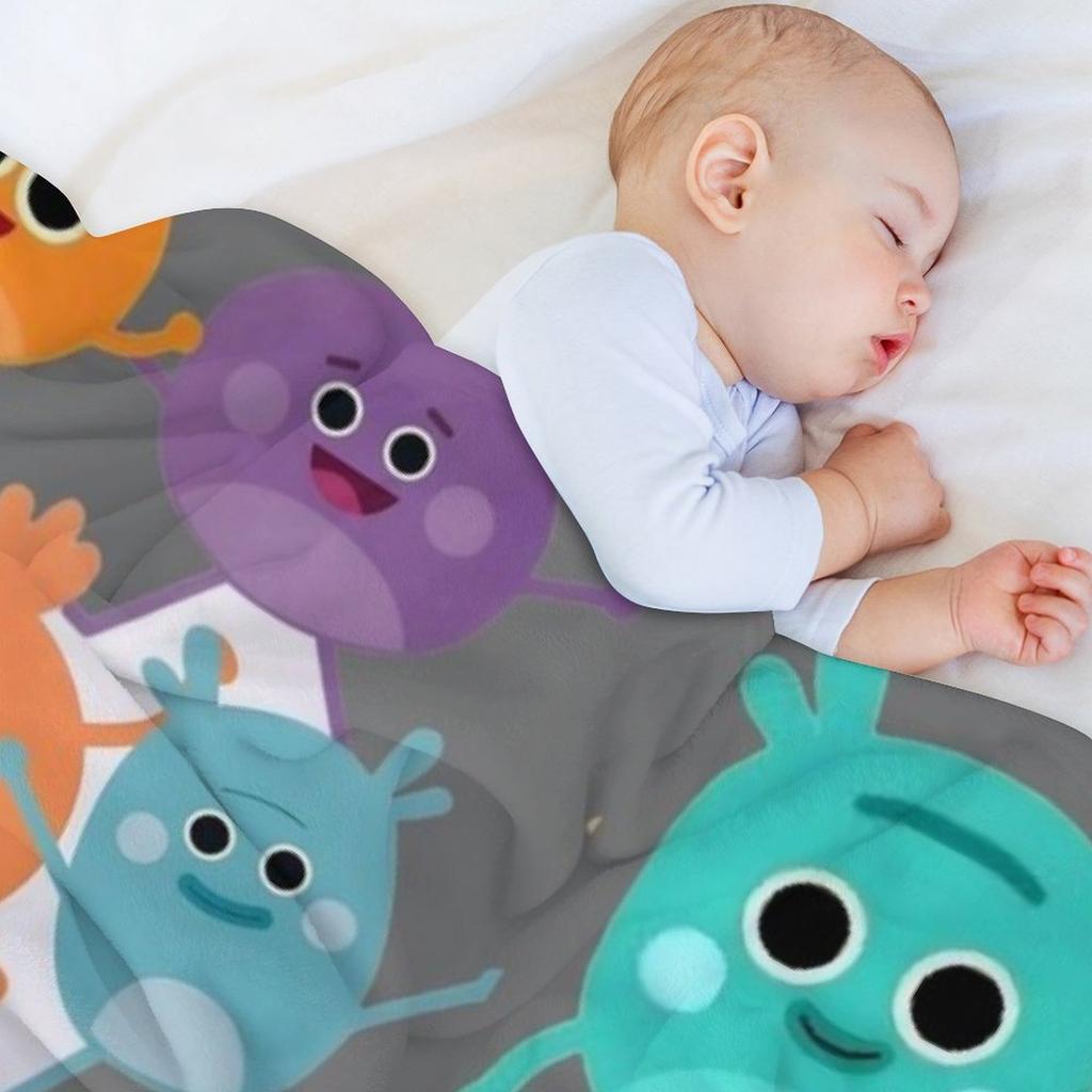 ??bumble? Nums?bumble? Nums?bumble? Nums?bumble? Nums??? Throw Blanket Travel Stuffeds Tourist Thins Blankets