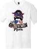 Unisex Vintage All American Mama USA Flagge T-Shirt - Patriotisches Mama Grafik-T-Shirt