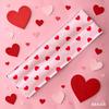 JYSP Fashionable and Versatile Sports Headband New Heart Print Wide Elastic Fitness Yoga Hair Band
