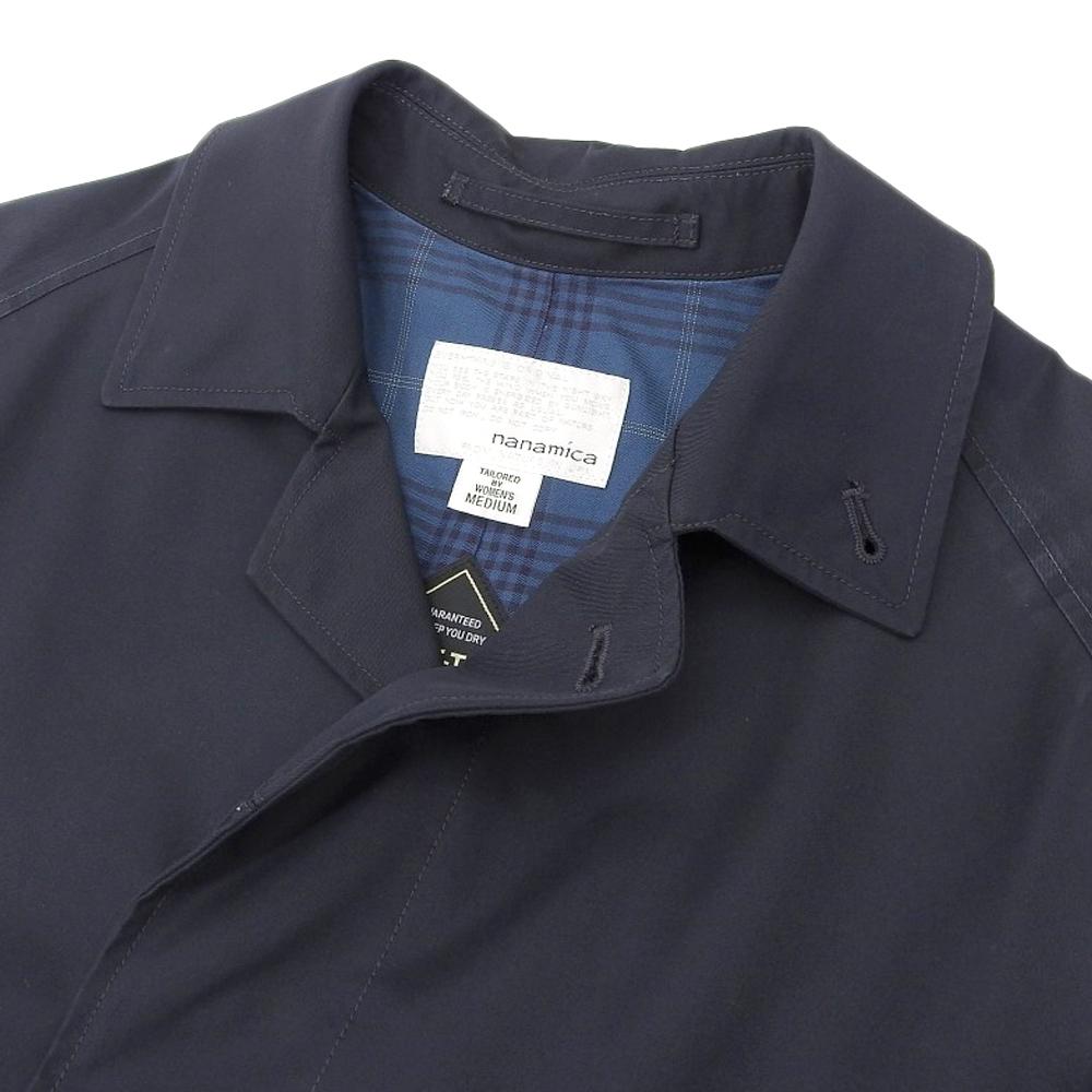 nanamica 2L GORE-TEX Soutien Collar Coat, Women's, Navy, Size M, SUBS215WM coat M NavyUsed