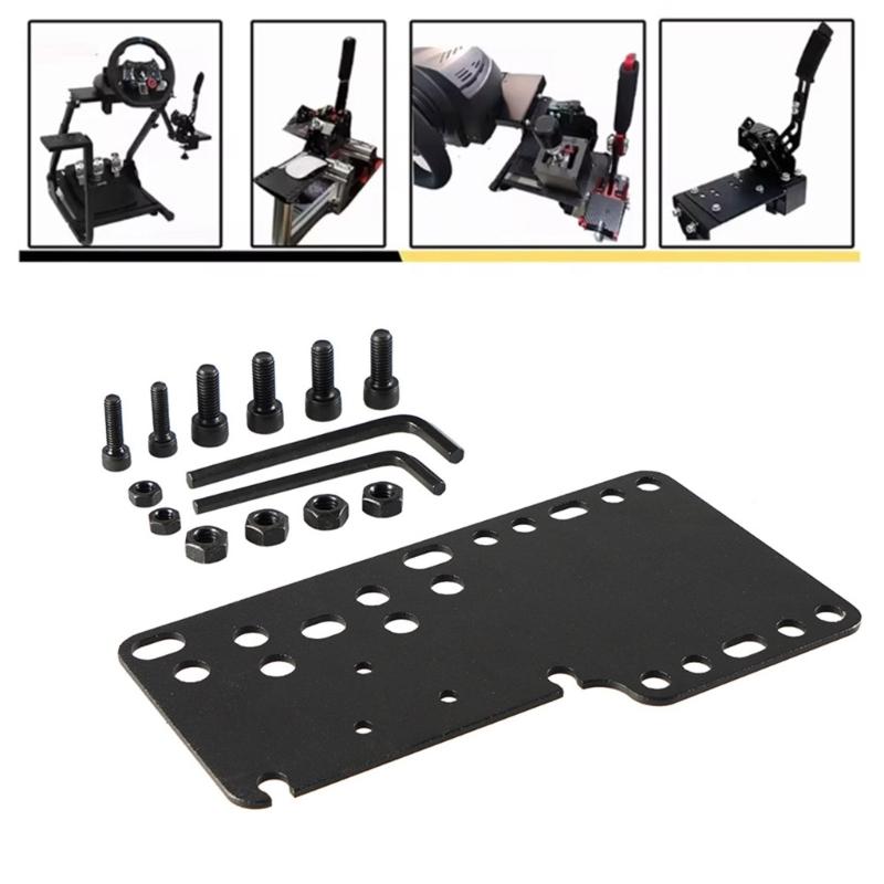 Aluminum PC Handbrake Adapter Plate Easy Installation Drift Control Gaming Gear For G27 G29 Racing Game