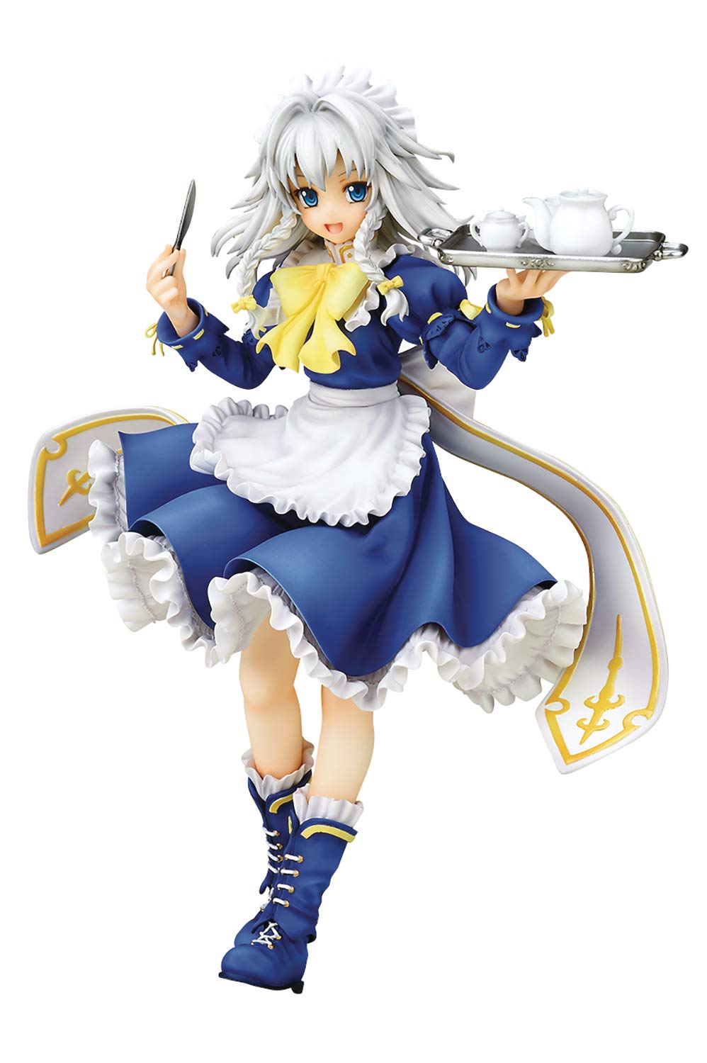 

quesQ Touhou Project: Sakuya Izayoi (Kourindou Version) PVC Figure,Multicolor