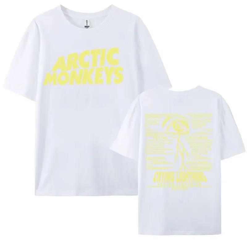 Rock Arctic Monkeys Crying Lightning T-Shirts Männer Frauen Kleidung Mode Hip Hop T-Shirt Männlich Casual Baumwolle Kurzarm T-Shirt
