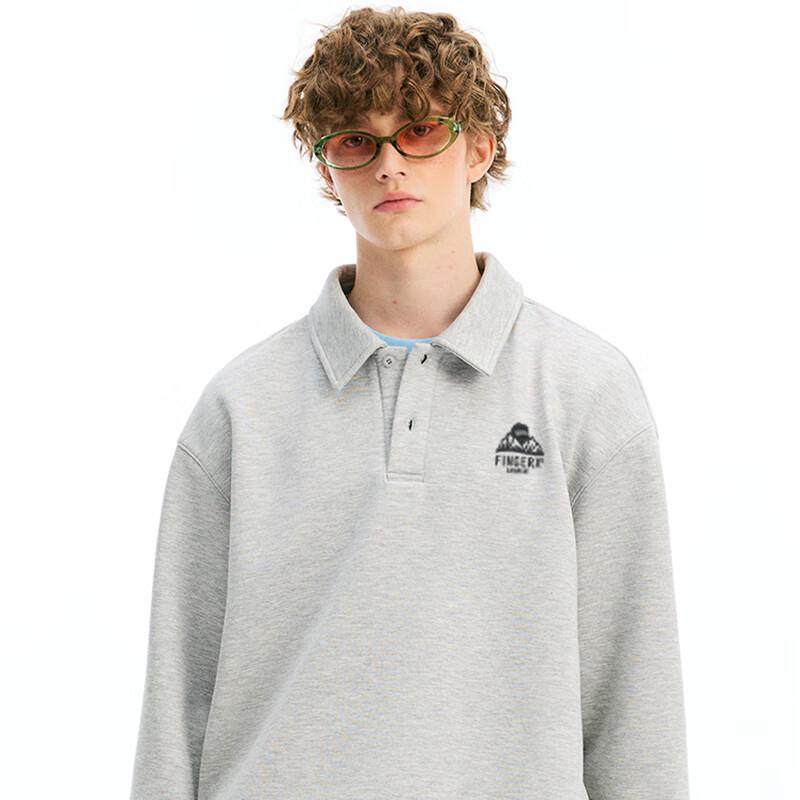 Fingercroxxit 2025 H/W Unisex Revers-Fleece-Sweatshirt