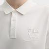 FILA Polo Shirts Men's Cloud White Polo Collar Moderate Straight Fit F11M438121FWT