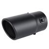 New exhaust tips pipes double thick liner stainless exhaust tail muffler throat universal car exterior parts auto accessories