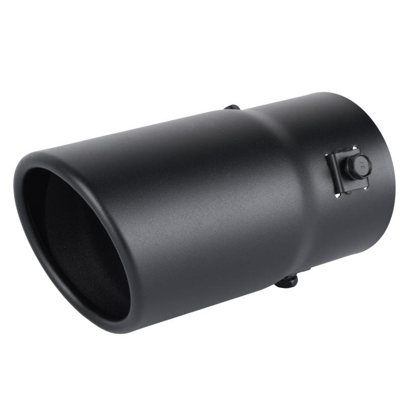New exhaust tips pipes double thick liner stainless exhaust tail muffler throat universal car exterior parts auto accessories