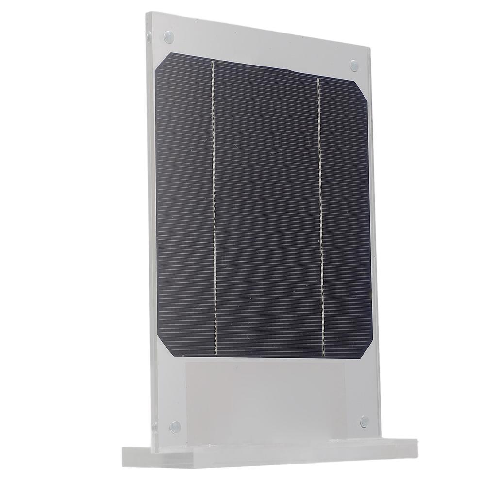 Solar Panel 3.15W Monocrystalline Silicon Solar Panel Teaching Aid for Physic Laboratory Equipment