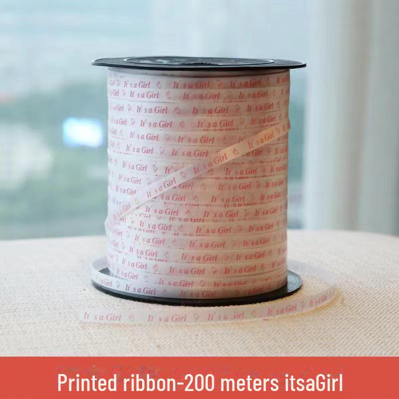 "Holiday Wedding & Valentine's Day Ribbon: Laser Balloon Tie, 90/200/500 Yards"