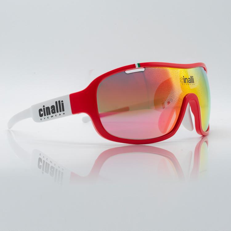 

Color-changing cycling glasses bicycle outdoor polarized outdoor equipment off-road sports models красный
