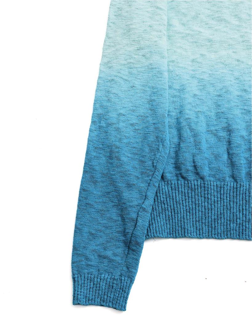 999Hyumeoniti Sunfade Knit Crewneck (Turquoise)