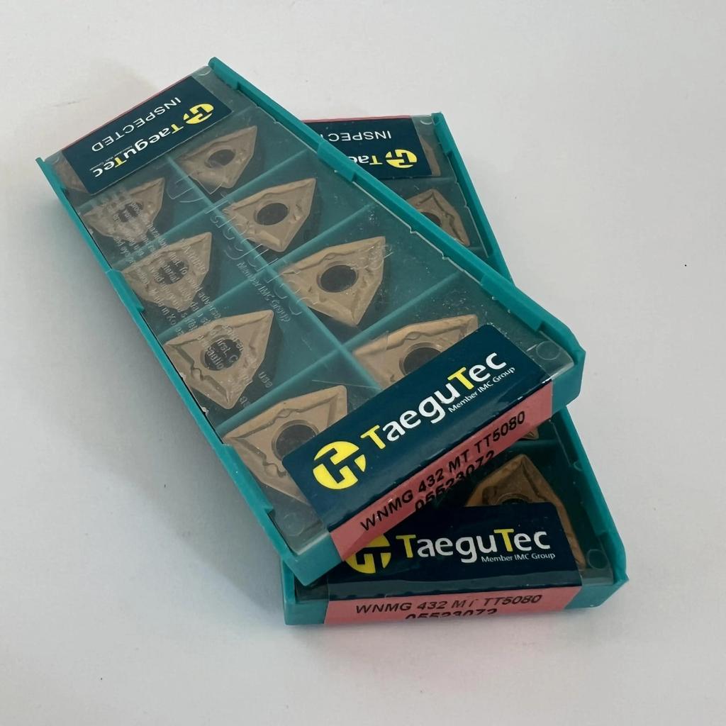 TaeguTec / WNMG 080408MT TT5080 /Original genuine CNC alloy blade 10 PCS