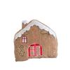 Christmas House Shape Plush Toy Doll Bedroom Dormitory Headrest Cartoon Gift