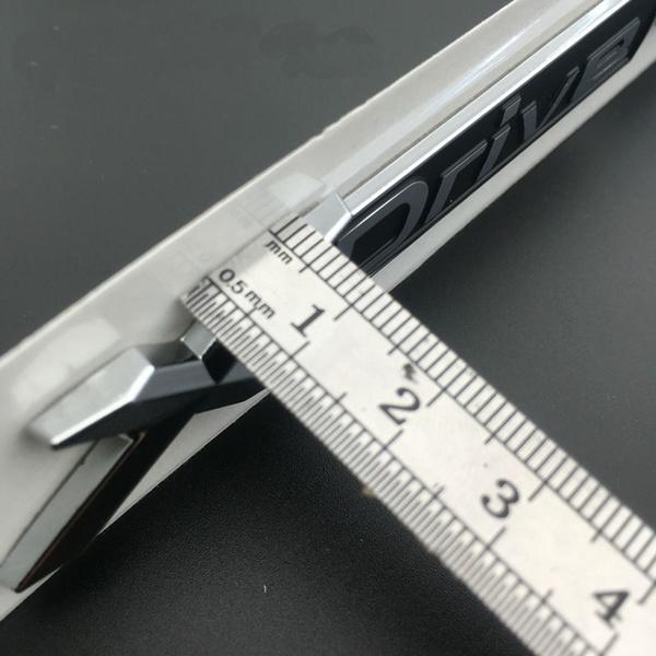 ABS Chrome Car XDrive Emblem Trim Sticker X Drive 20i 25i 28i 30i 35i 40i 48i 50i For X1 X3 X4 X5 X6