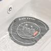 Anti Odor Floor Drain Cover Cartoon Cat Kitchen Sink Seal Mat  for Bathroom Hair Collection