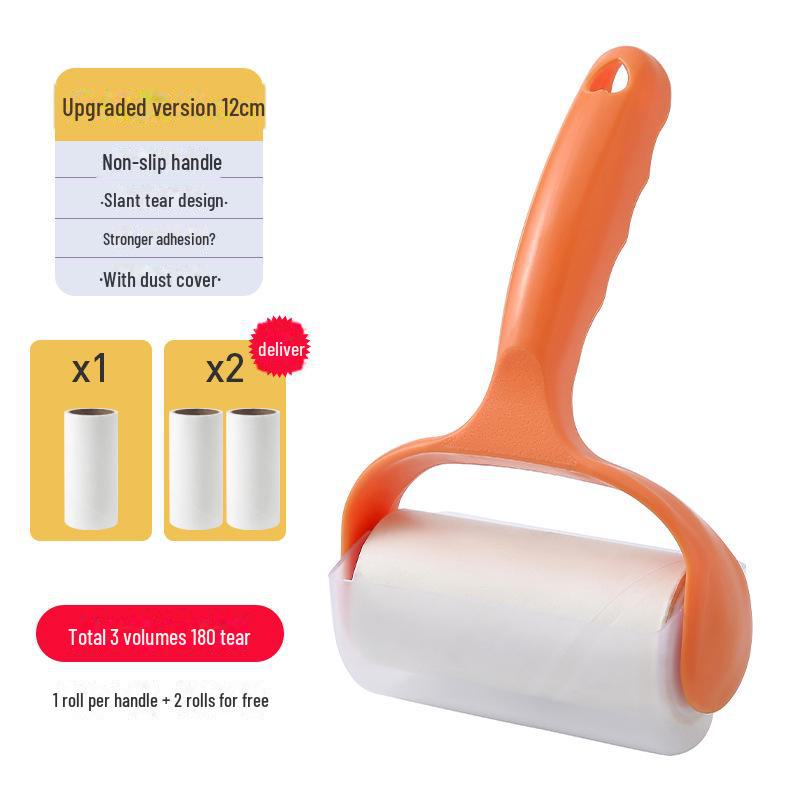 Large Pet Hair Roller Set with Free Shipping: Includes Dust Collector & Replacement Rolls for Clothes