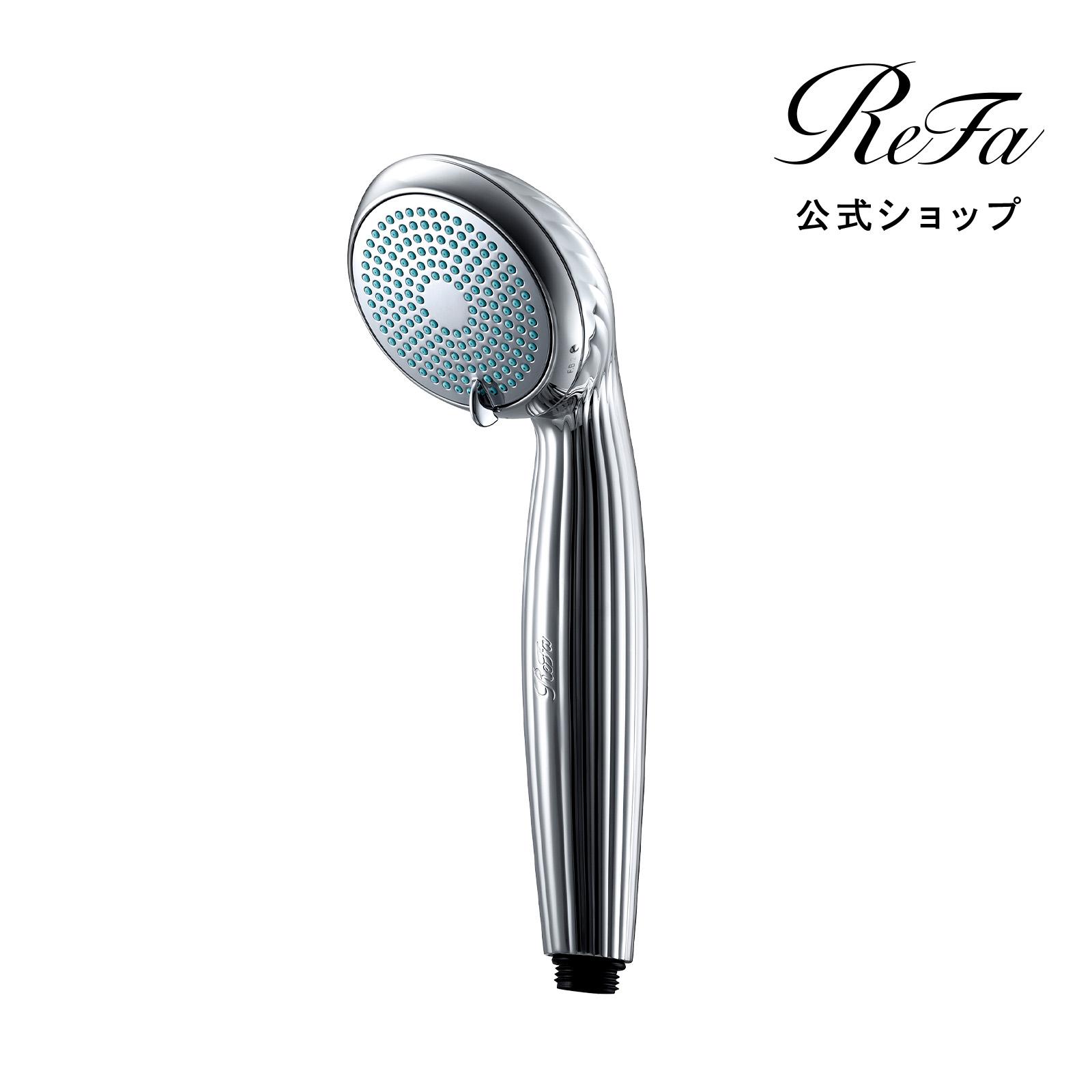 

ReFa Fine Bubble One Shower Head one-year warranty. Ultra-fine bubbles microbubbles beauty scalp care skin pore cleansing hydration suitable pets Day