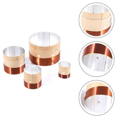 Bobines acoustiques rondes en fil de cuivre facilement remplaçables offertes en différentes tailles