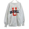 90s Made In USA Vintage Embroidered Tag Memorial BUCKNELL Long Sleeve Reverse Weave Sweatshirt Trainer Men's Used