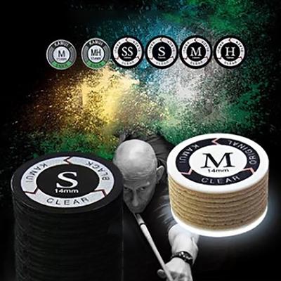 Kamui Tips 11/14Mm Japan Billiard Carom Pool Cue Tips Billiard Cue Stick Tips H M S Hm Ss Hardness Snooker Billiard Accessories